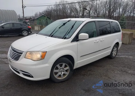 2012 Chrysler Town & Country Touring from USA, damaged, VIN 2C4RC1BG3CR229216